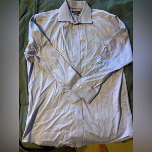 Ralph Lauren men’s black label slim fit non iron dress shirt 16 1/2 32-33